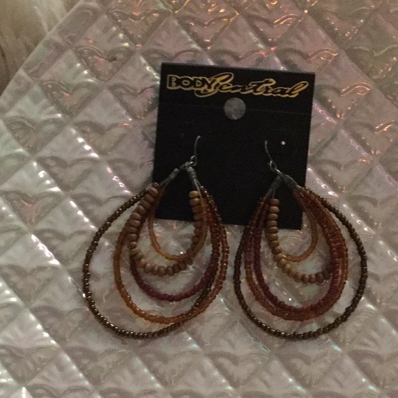 🌻NEW New Multi Beaded Statement Lightweight Dangle Earrings Must Have 🌻 - Picture 4 of 6